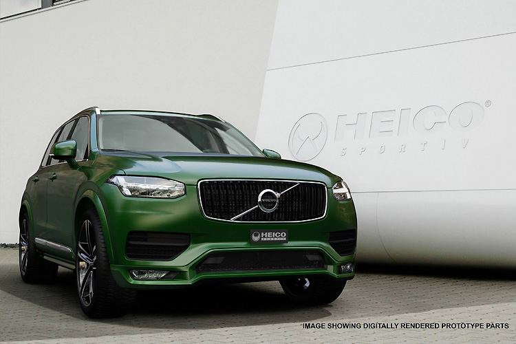 heico sportiv推《volvo xc90》改装套件 lsuv也能化身狂放野兽