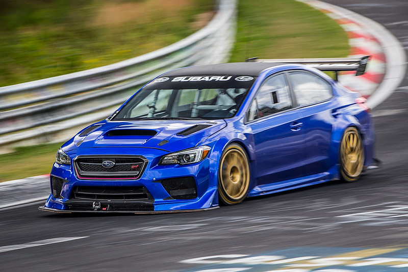 昴宿六星再闪耀 《subaru wrx sti type ra nbr special》写下6:57.