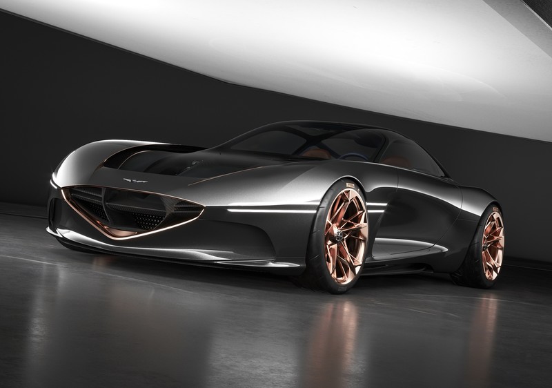 韩系双门gt概念跑车 《genesis essentia concept》纽约车展登场