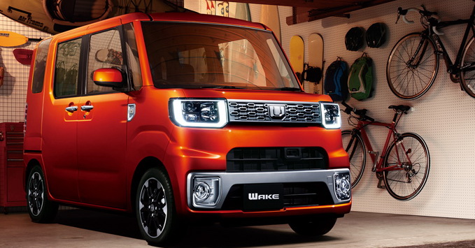 多功能轻型车款《daihatsu wake》日本发表