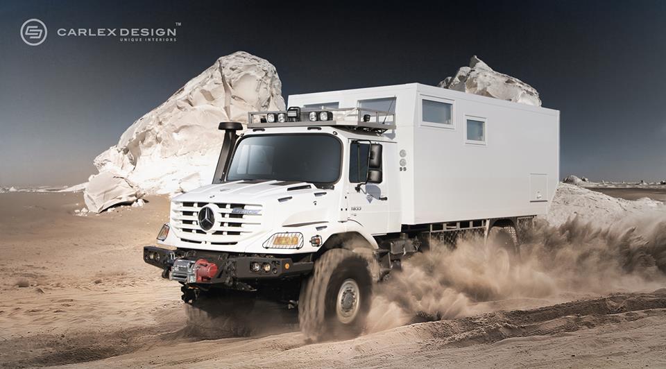 賓士《Mercedes-Benz Zetros》豪華級6x6卡車 Carlex Design更添增內裝奢華風 賓士《Mercedes-Benz Zetros》豪華級6x6卡車 Carlex Design更添增內裝奢華風