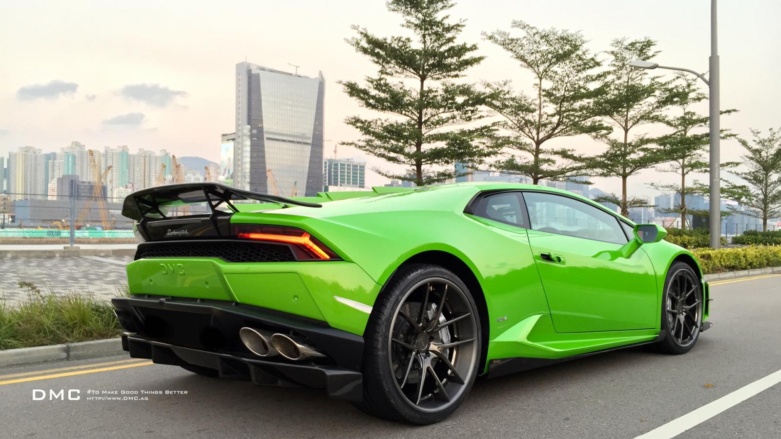 流行綠色塗裝?DMC也打造搶眼配色《Lamborghini Huracan Affari》! 流行綠色塗裝?DMC也打造搶眼配色《Lamborghini Huracan Affari》!