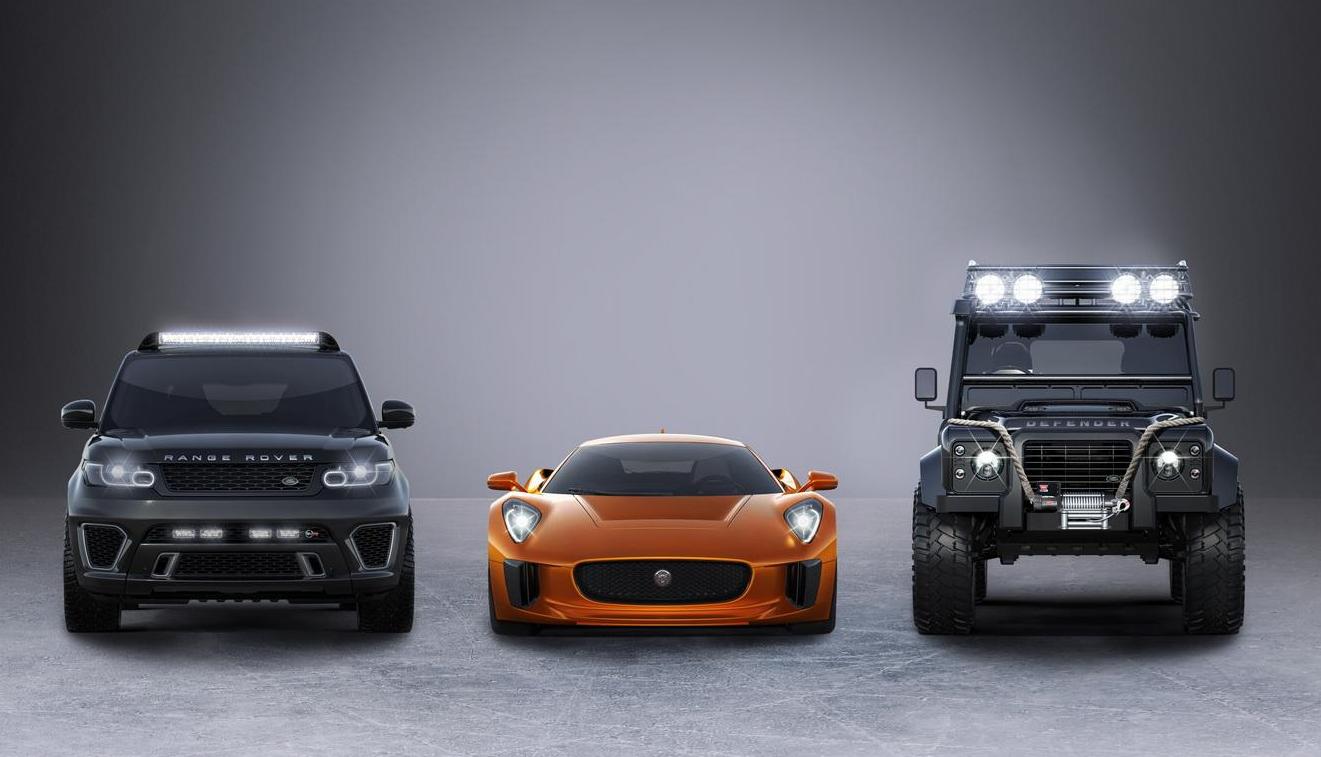 《Jaguar Land Rover》集團繼《C-X75》之後 再推兩款車型參與007電影演出 《Jaguar Land Rover》集團繼《C-X75》之後 再推兩款車型參與007電影演出