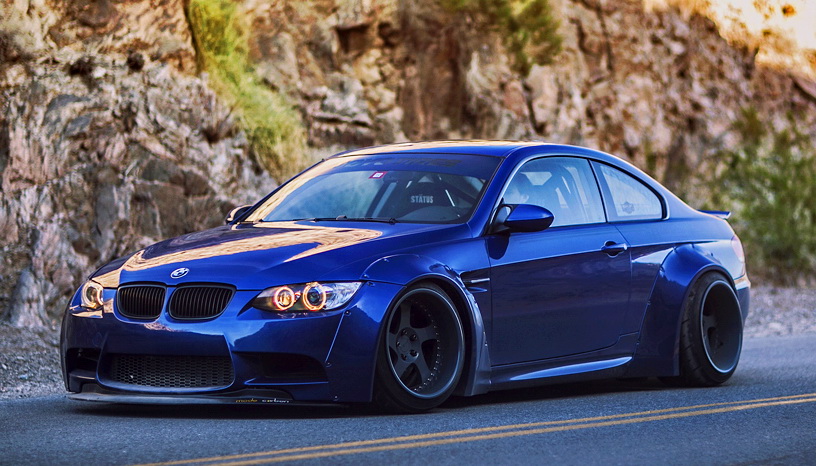 寶馬《BMW E92 335i》變身貼地猛獸 寬體視覺再一發 寶馬《BMW E92 335i》變身貼地猛獸 寬體視覺再一發