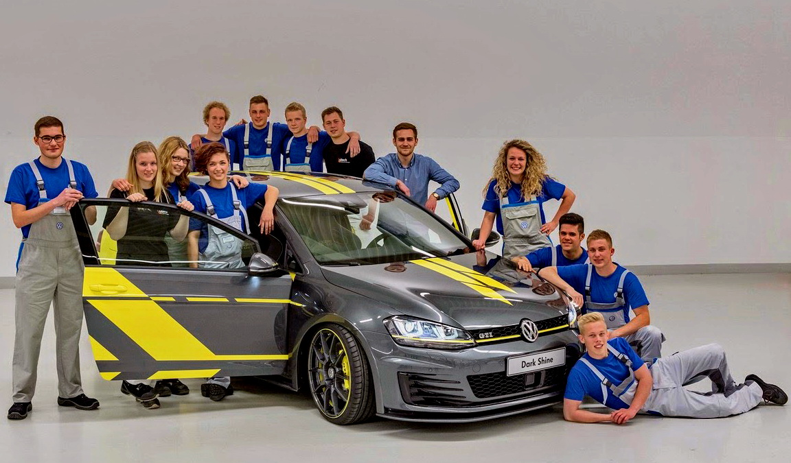 福斯《Volkswagen Golf GTI Dark Shine Concept》結合職訓學生巧思 藉Wörthersee Fe 福斯《Volkswagen Golf GTI Dark Shine Concept》結合職訓學生巧思 藉Wörthersee Fe