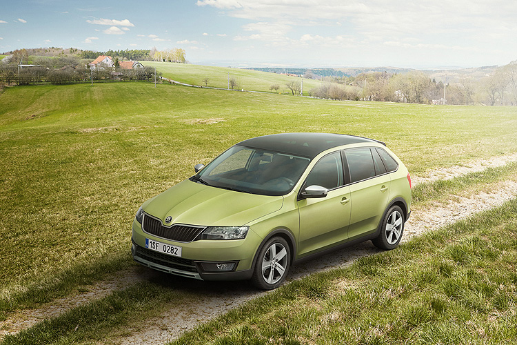 《Škoda Rapid Spaceback ScoutLine》依約現身 越野套件加持更顯休閒 《Škoda Rapid Spaceback ScoutLine》依約現身 越野套件加持更顯休閒