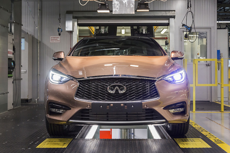 《Infiniti Q30》英國量產啟動 預估2016年第三季在臺開賣 《Infiniti Q30》英國量產啟動 預估2016年第三季在臺開賣