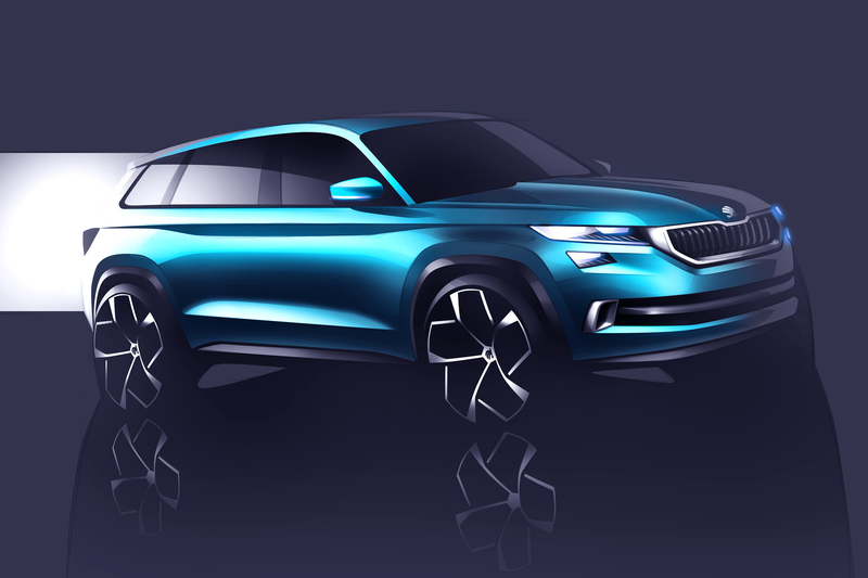 7人座SUV概念雛型將現 《Škoda VisionS》概念車將於日內瓦車展發表 7人座SUV概念雛型將現 《Škoda VisionS》概念車將於日內瓦車展發表
