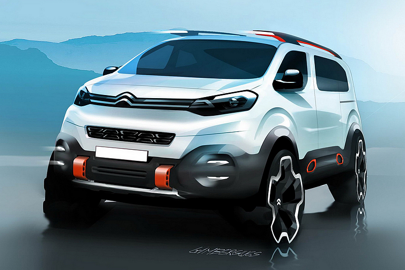 法系動感商用概念 《Citroen SpaceTourer Hyphen Concept》準備搖滾日內瓦~ 法系動感商用概念 《Citroen SpaceTourer Hyphen Concept》準備搖滾日內瓦~