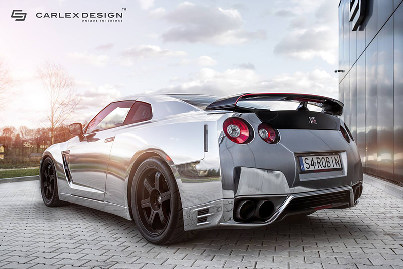 閃閃惹人愛 Carlex Design推出全鍍鉻《Nissan GT-R》 閃閃惹人愛 Carlex Design推出全鍍鉻《Nissan GT-R》
