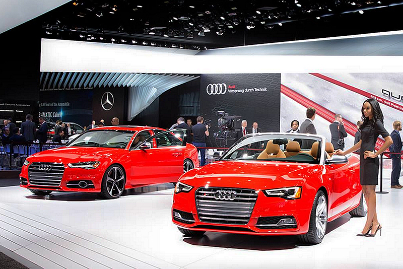 就為宣傳自家《A4》的好 《Audi》在2016紐約車展用Wi-Fi訊號大吃BMW 328i豆腐! 就為宣傳自家《A4》的好 《Audi》在2016紐約車展用Wi-Fi訊號大吃BMW 328i豆腐!