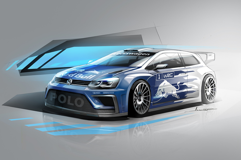 更帥更快更強悍 《Volkswagen》釋出繪製圖預覽2017年版《Polo R WRC》 更帥更快更強悍 《Volkswagen》釋出繪製圖預覽2017年版《Polo R WRC》