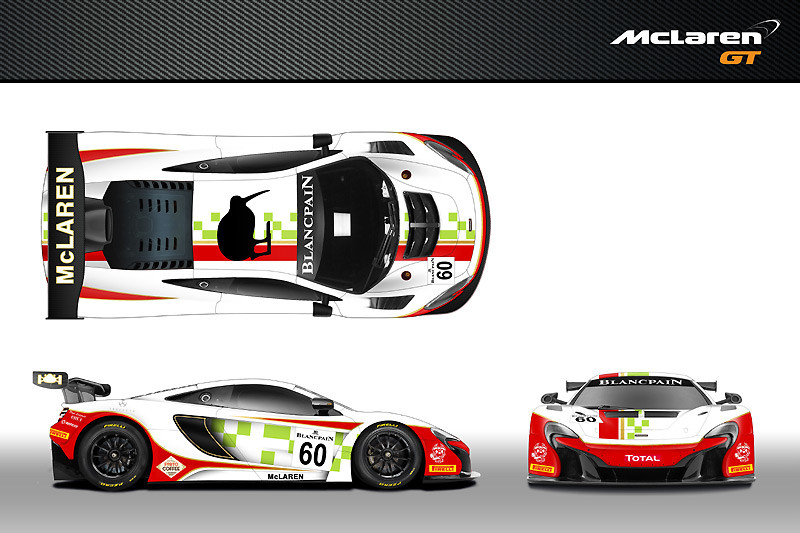 「Speedy Kiwi」重出江湖 特殊彩繪《McLaren 650S GT3》賽車挑戰Spa耐久賽 「Speedy Kiwi」重出江湖 特殊彩繪《McLaren 650S GT3》賽車挑戰Spa耐久賽