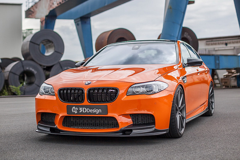 3DDesign套件加持 CFD操刀亮橙暴力寶馬《BMW M5》猛發830hp 3DDesign套件加持 CFD操刀亮橙暴力寶馬《BMW M5》猛發830hp