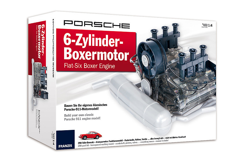 德國出版商Franzis Verlag推出保時捷《Porsche》2.0升水平對臥六缸引擎比例模型 德國出版商Franzis Verlag推出保時捷《Porsche》2.0升水平對臥六缸引擎比例模型