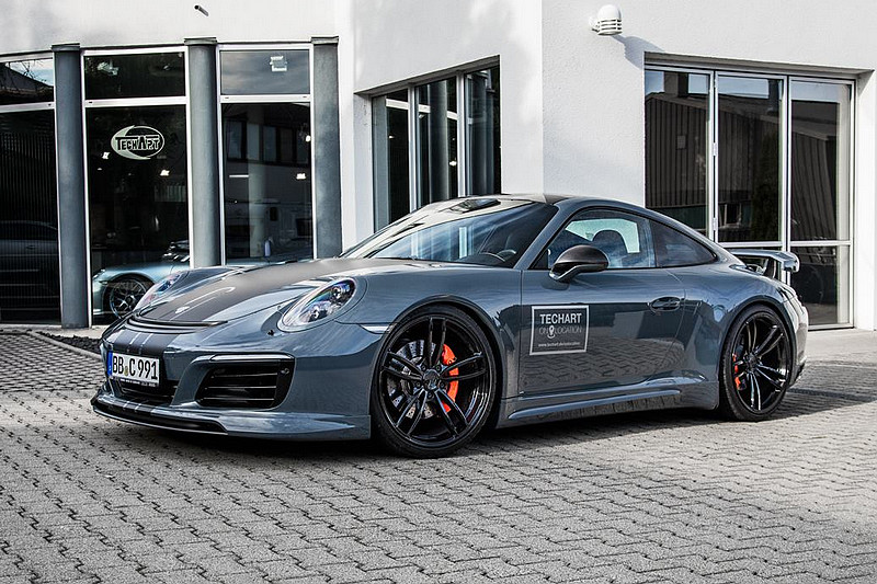 新裝上陣 TechArt為991 II世代《Porsche 911 Carrera S》推出新版空力套件 新裝上陣 TechArt為991 II世代《Porsche 911 Carrera S》推出新版空力套件