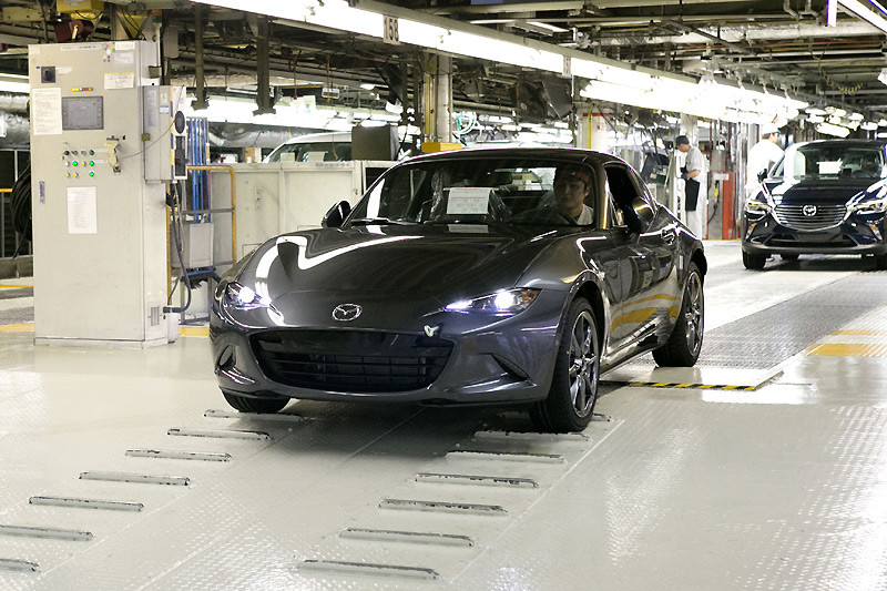 馬自達《Mazda MX-5 RF》正式投入量產作業 馬自達《Mazda MX-5 RF》正式投入量產作業