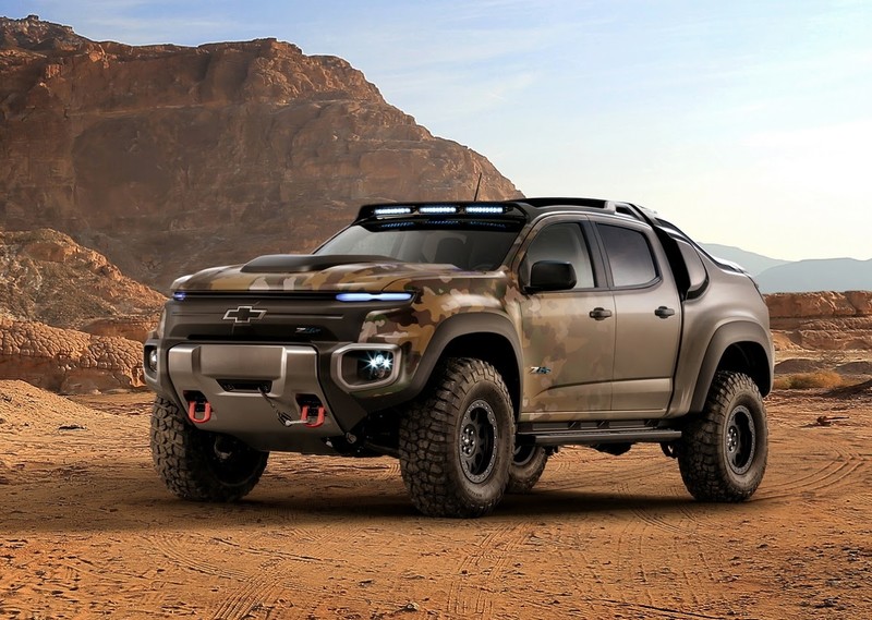 氫燃料電池軍用車 《Chevrolet Colorado ZH2 Fuel Cell Concept》2017年美軍測試 氫燃料電池軍用車 《Chevrolet Colorado ZH2 Fuel Cell Concept》2017年美軍測試