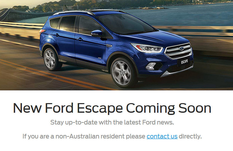 小改款《Ford Kuga》澳洲、紐西蘭2017年回歸《Escape》名號 小改款《Ford Kuga》澳洲、紐西蘭2017年回歸《Escape》名號