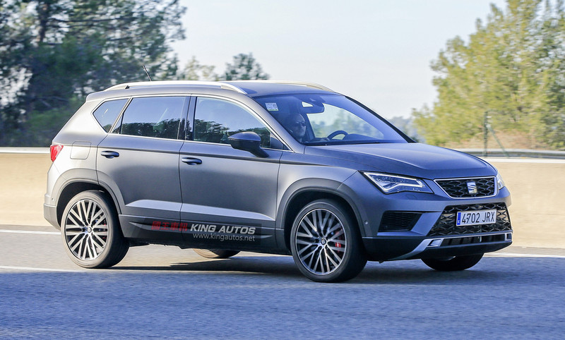 性能版《Seat Ateca Cupra》無偽裝意外曝光 最大輸出可望上看300匹 性能版《Seat Ateca Cupra》無偽裝意外曝光 最大輸出可望上看300匹