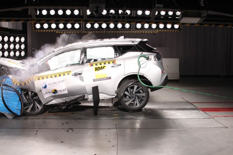 駕駛防護不足《Nissan Murano》在Latin NCAP正面撞擊測試中僅得到2顆星 駕駛防護不足《Nissan Murano》在Latin NCAP正面撞擊測試中僅得到2顆星