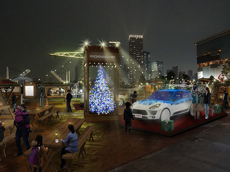熱血耶誕《Porsche Christmas Market》日本東京登場 熱血耶誕《Porsche Christmas Market》日本東京登場