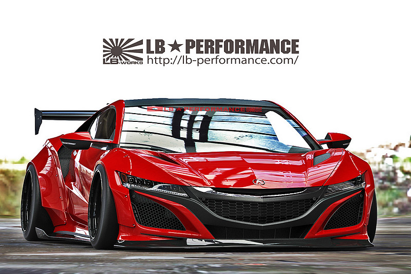 ‘70年代懷舊風×21世紀油電超跑 《Acura NSX》專屬Liberty Walk寬體套件預告登場 ‘70年代懷舊風×21世紀油電超跑 《Acura NSX》專屬Liberty Walk寬體套件預告登場