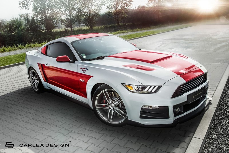 紅白Roush式樣《Ford Mustang GT》 Carlex Design發表最新客製化概念 紅白Roush式樣《Ford Mustang GT》 Carlex Design發表最新客製化概念