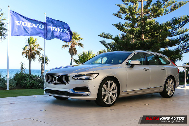 美型機能兩相全 Volvo V90 D5 Inscription 西班牙試駕 國王車訊kingautos