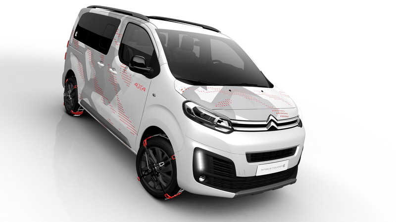《Citroen SpaceTourer 4X4 Ë Concept》冒險概念預約日內瓦首演 《Citroen SpaceTourer 4X4 Ë Concept》冒險概念預約日內瓦首演