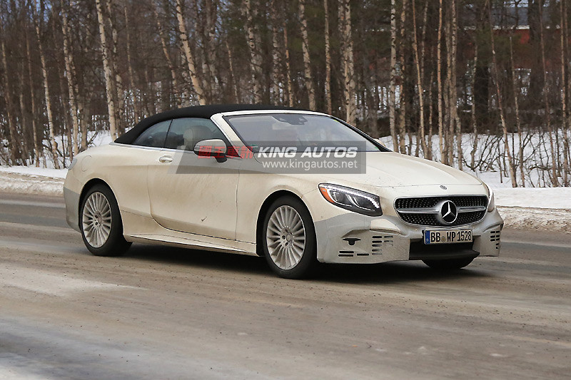 小改款《Mercedes-Benz S-Class Cabriolet》首度現蹤 小改款《Mercedes-Benz S-Class Cabriolet》首度現蹤