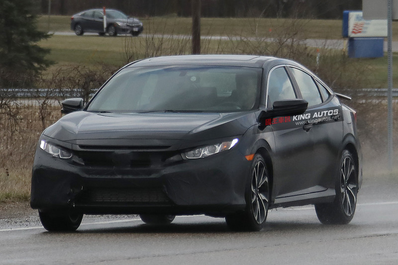 有望紐約車展現身 《Honda Civic Si Sedan》偽裝測試車現蹤 有望紐約車展現身 《Honda Civic Si Sedan》偽裝測試車現蹤