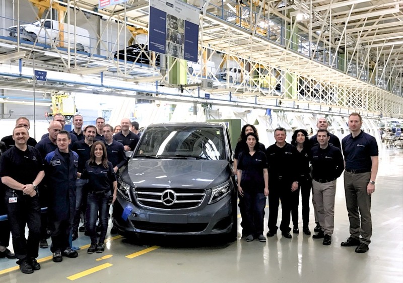 生產里程碑《Mercedes-Benz V-Class》第10萬輛新車西班牙誕生 生產里程碑《Mercedes-Benz V-Class》第10萬輛新車西班牙誕生