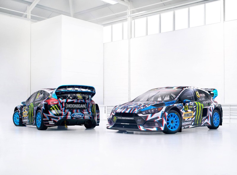 3D幻彩圖裝上身 Ken Block最新《Ford Focus RS RX》賽車亮相 3D幻彩圖裝上身 Ken Block最新《Ford Focus RS RX》賽車亮相