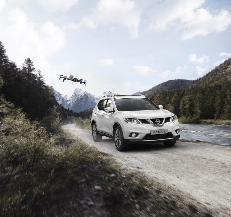 標配無人機《Nissan X-Trail X-Scape》歐洲限量空拍座駕 標配無人機《Nissan X-Trail X-Scape》歐洲限量空拍座駕