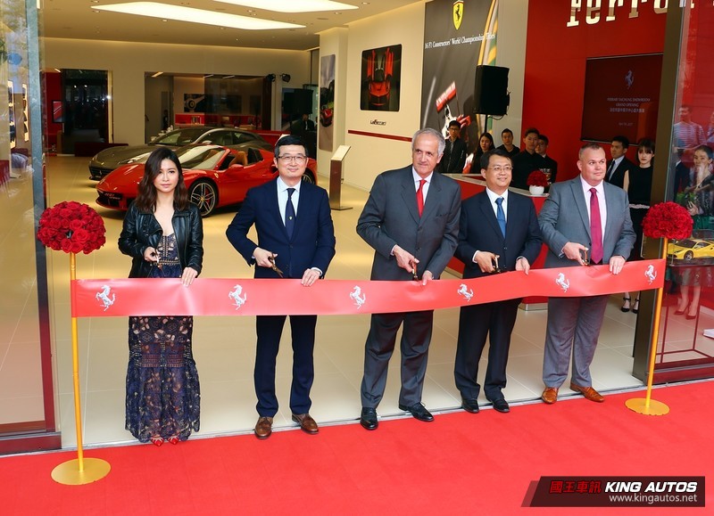 同步義大利原廠CI規格耕耘臺中市場 《Ferrari》臺中展示中心盛大開幕 同步義大利原廠CI規格耕耘臺中市場 《Ferrari》臺中展示中心盛大開幕