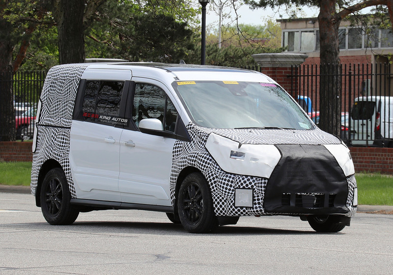 入門級商旅車微改款 《Ford Transit Connect》2019年式偽裝車捕捉 入門級商旅車微改款 《Ford Transit Connect》2019年式偽裝車捕捉