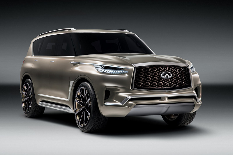 新世代《Infiniti QX80》預計今年底問世 將延用現行VK56VD 5.6升V8動力 新世代《Infiniti QX80》預計今年底問世 將延用現行VK56VD 5.6升V8動力