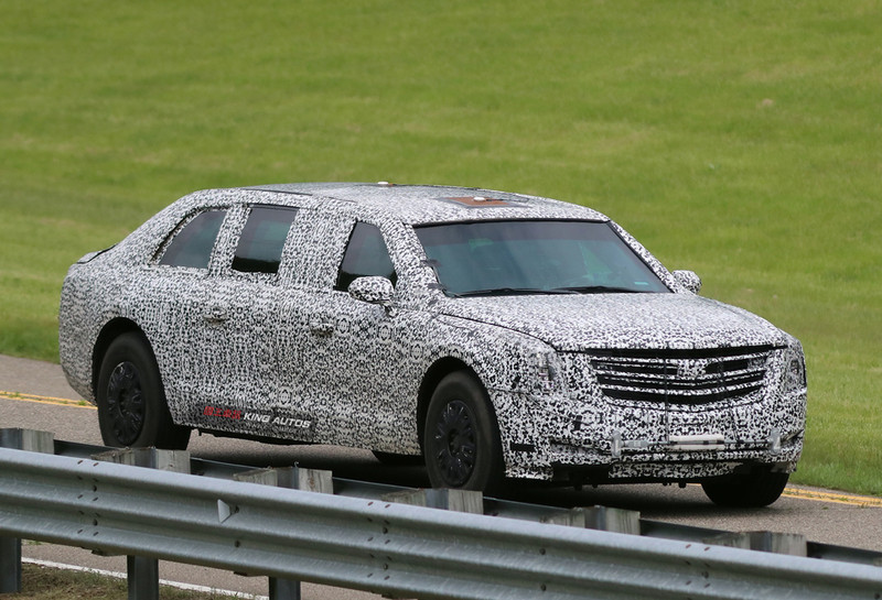 《Cadillac One》美國總統川普新座車測試中 預計今年底正式亮相 《Cadillac One》美國總統川普新座車測試中 預計今年底正式亮相