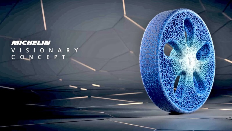 展望未來輪胎科技 《Michelin》發表Visionary Concept概念輪胎 展望未來輪胎科技 《Michelin》發表Visionary Concept概念輪胎