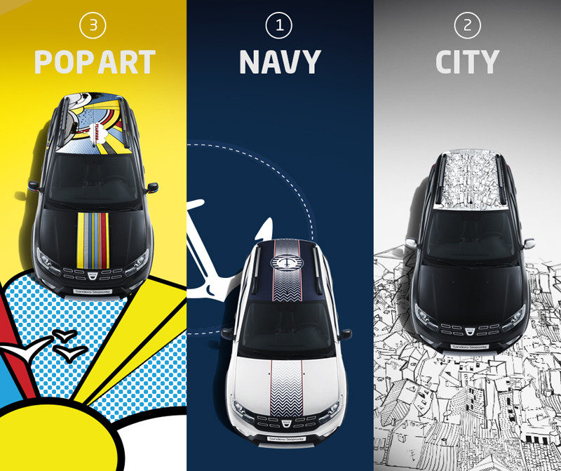 《Dacia Sandero Stepway》最新特別仕樣車臉書投票決定 《Dacia Sandero Stepway》最新特別仕樣車臉書投票決定