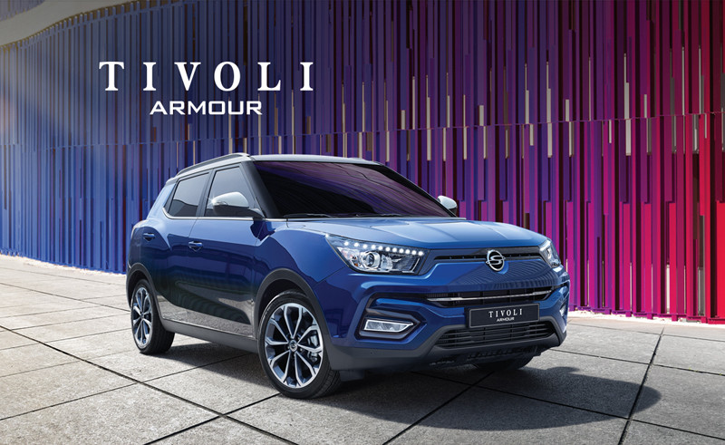 2018年式《SsangYong Tivoli Armour》南韓本土率先亮相 2018年式《SsangYong Tivoli Armour》南韓本土率先亮相