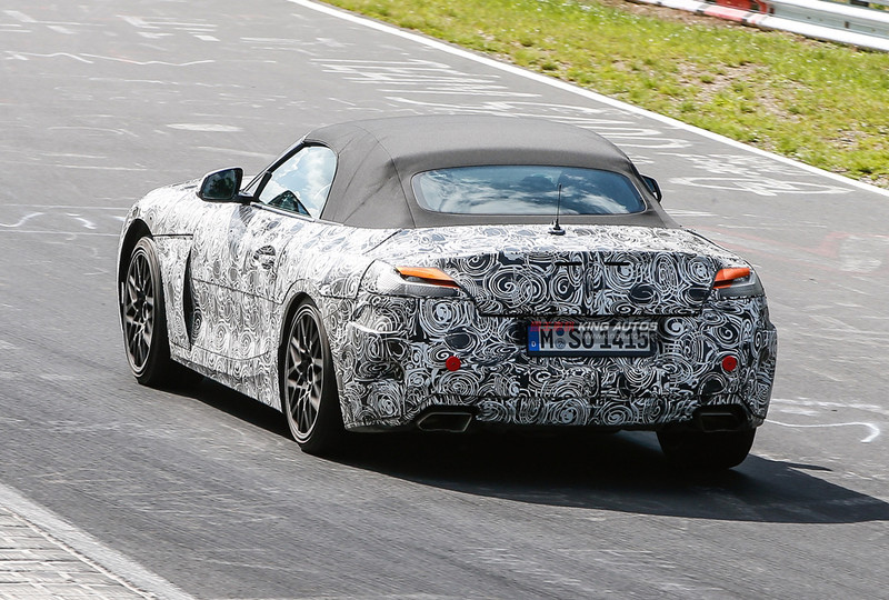 期待2018相見 疑似高性能版《BMW Z4》後繼車紐柏林賽道捕捉 期待2018相見 疑似高性能版《BMW Z4》後繼車紐柏林賽道捕捉