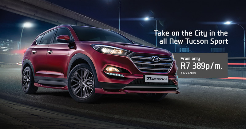 熱血休旅《Hyundai Tucson Sport》南非限量登場 熱血休旅《Hyundai Tucson Sport》南非限量登場