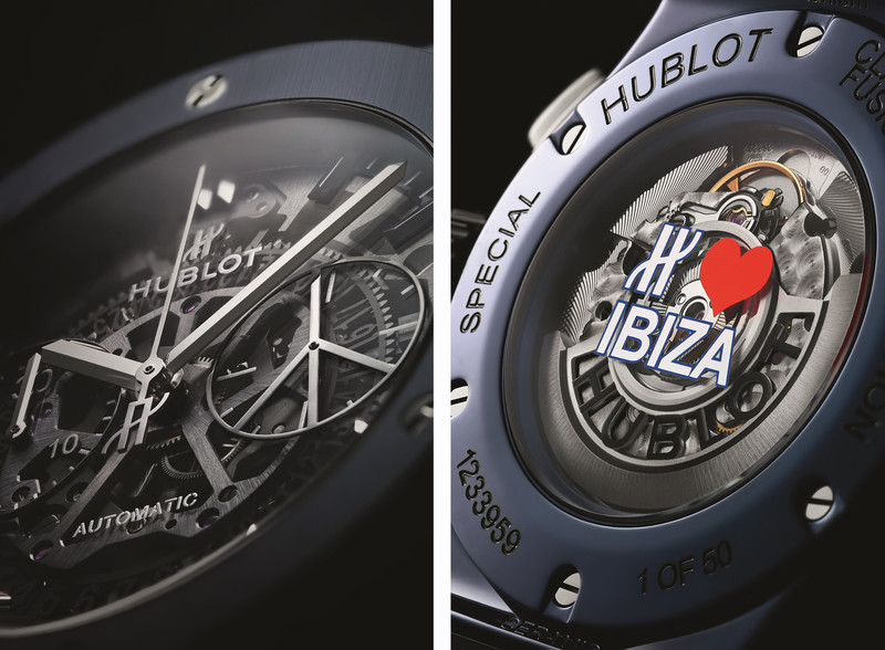 HUBLOT LOVES IBIZA 經典融合系列伊比薩特別版計時碼錶 HUBLOT LOVES IBIZA 經典融合系列伊比薩特別版計時碼錶