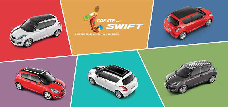 《Suzuki Swift》印度市場iCreate客製化服務上線 《Suzuki Swift》印度市場iCreate客製化服務上線