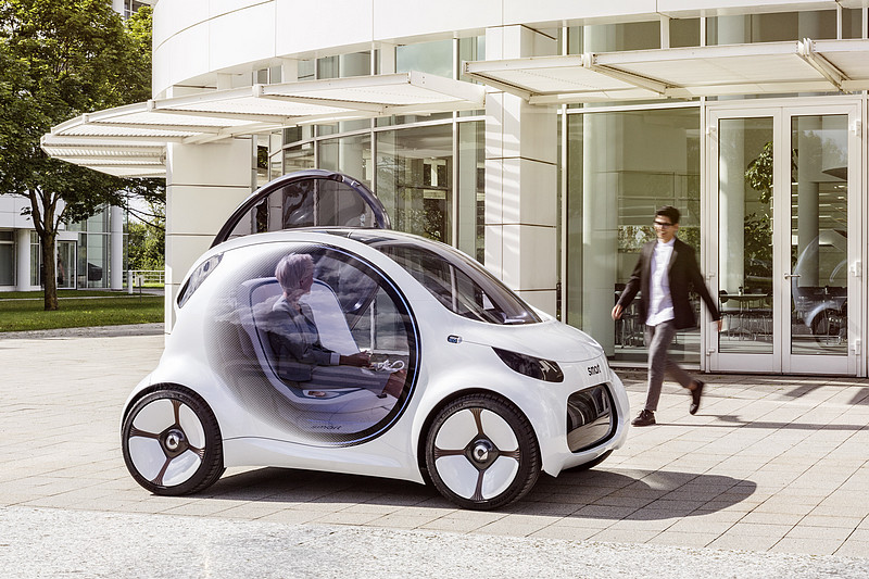未來都會智能移動載具 《smart vision EQ fortwo》概念2017法蘭克福車展前搶先現身 未來都會智能移動載具 《smart vision EQ fortwo》概念2017法蘭克福車展前搶先現身