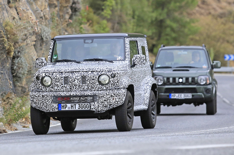 向經典致敬? 全新第4代《Suzuki Jimny》偽裝車首度現身 向經典致敬? 全新第4代《Suzuki Jimny》偽裝車首度現身