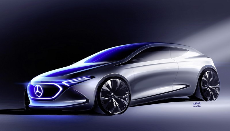 浮現《A-Class》身形 《Mercedes-Benz EQ A Concept》預告照二度曝光 浮現《A-Class》身形 《Mercedes-Benz EQ A Concept》預告照二度曝光