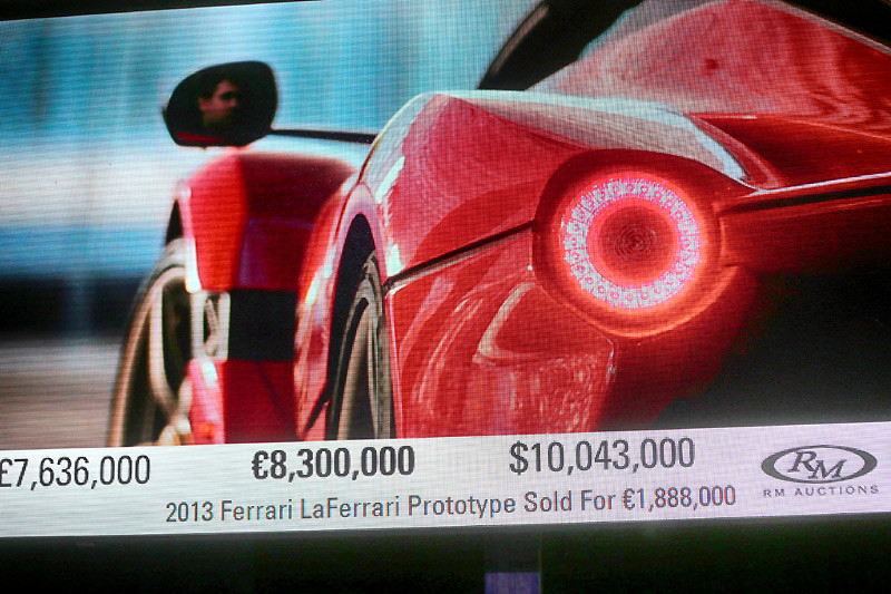 《Ferrari》再創拍賣價格紀錄 第210輛《LaFerrari Aperta》830萬歐元落槌售出 《Ferrari》再創拍賣價格紀錄 第210輛《LaFerrari Aperta》830萬歐元落槌售出